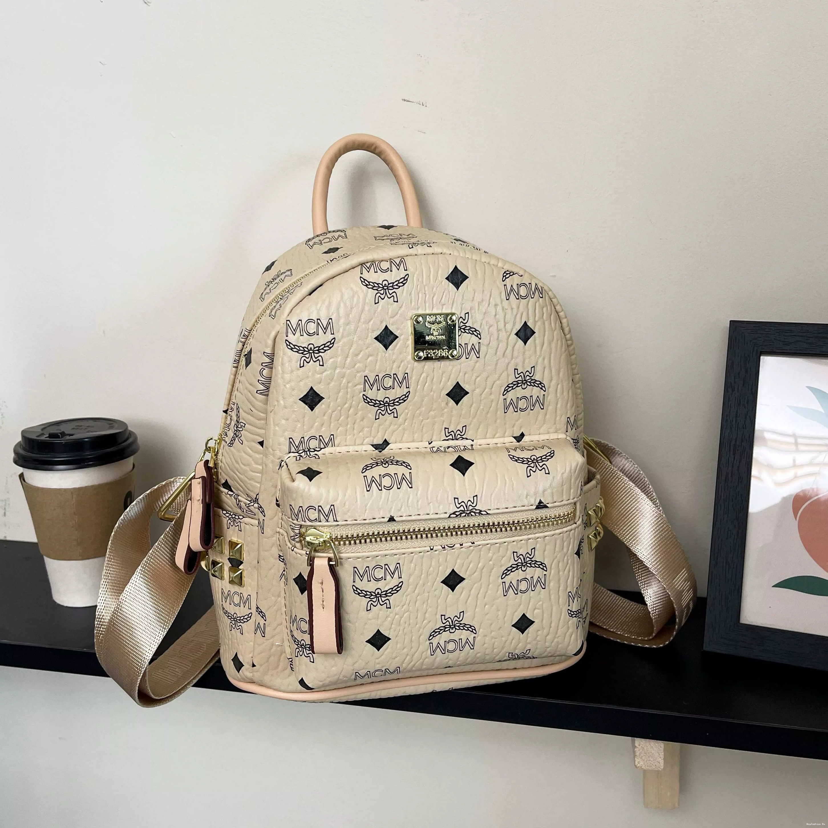 For 5106 Women Backpacks MCM Resilient 1209